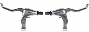 MANETA DE FRANA SHIMANO ULTEGRA BL-R780 DREAPTA & STANGA PT. GHIDON DE SOSEA DREPT PT. V-BRAKE CABLU T-TYPE 800MM/900MM 1400MM/1600MM NEGRU ARGINTIU AMBALAT IND.