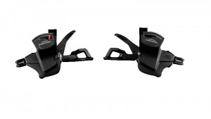 MANETA DE SCHIMBATOR SHIMANO DEORE SL-M6000 2/3X10 VIT. OGD CABLU 1800MM/2050MM CAMASA OT-SP41 ETANSA 1320MM/1880MM NEAGRA CAPAT 6MM X 5 NOSE CAP X 1 AMBALAT IND.