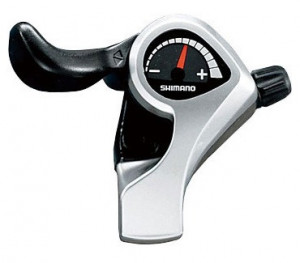 MANETA DE SCHIMBATOR SHIMANO TOURNEY SL-TX50-LN STANGA 3 VIT. FRICTION CABLU 1800MM AMBALAT IND. - Img 2