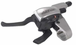 MANETA SCHIMBATOR/FRANA SHIMANO DEORE XT ST-M760 STANGA 3 VIT. CABLU DE SCHIMBATOR 1800MM PT. V-BRAKE OGD VRAC