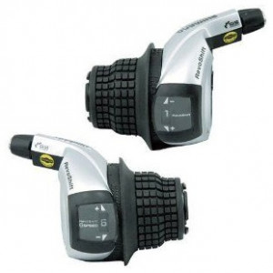 MANETE DE SCHIMBATOR SHIMANO TOURNEY SL-RS45 6X3 VIT. REVO CABLURI 2050MM/1800MM CAMASA NEAGRA 600MM/600MM/300MM AMBALAT IND.