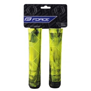 Mansoane Force BMX 145 cauciuc negru/fluo - Img 5