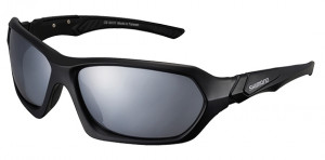 OCHELARI SHIMANO S41X MAT BLACK/BLACK LENTILE SMOKE SILVER MIRROR LENTILE ADD. ORANGE (16)