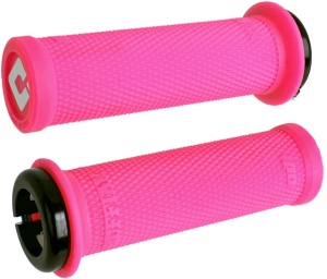 ODI Grips Ruffian Mini V2.1 pink w/ black clamps 110mm