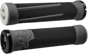 ODI MTB grips AG2 Signature Lock-On 2.1 black-graphit, 135mm black clamps