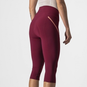 Pantaloni 3/4 Castelli Velocissima 3 Knicker, de dama, Visiniu/Roz, M - Img 7
