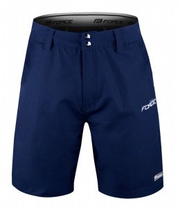 Pantaloni Force Blade MTB cu sub-pantaloni cu bazon Navy XS - Img 2