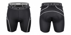 Pantaloni Force Blade MTB cu sub-pantaloni cu bazon Negru L - Img 3