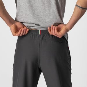 Pantaloni lungi casual Castelli Milano, Negru, M - Img 5