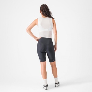 Pantaloni scurti Castelli Prima 2, pentru femei, negru/negru, S - Img 2