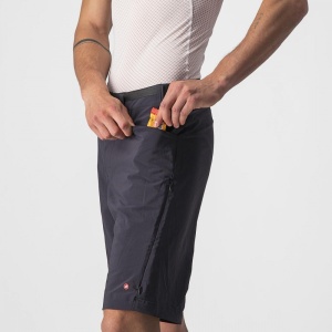 Pantaloni scurti Castelli Unlimited Trail Baggy, Negru, L - Img 4