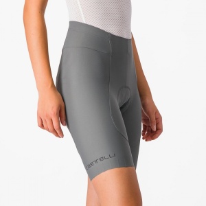 Pantaloni scurti cu bretele Castelli Espresso W, de dama, Antracit, L - Img 7