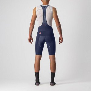 Pantaloni scurti cu bretele Castelli Free Aero RC, Indigo, XXL - Img 2