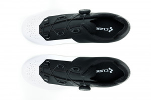 PANTOFI CICLISM CUBE SHOES RD SYDRIX PRO Black White 39 - Img 2
