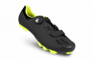 Pantofi ciclism FLR F-70 Elite Mtb - Negru/Galben neon 43 - Img 2