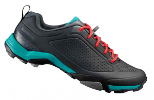 PANTOFI CICLISM SHIMANO MTB-TOURING SH-MT300WG LADIES BLACK/GREEN (17)
