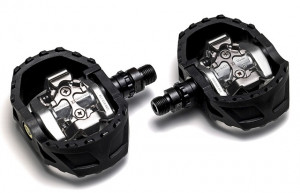 PEDALE SHIMANO PD-M424 SPD FARA CATADIOPTRII CU PLACUTE AMBALAT IND.