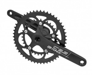 Pedalier Force Road C9.5 AL 50/34T 175mm negru - Img 2
