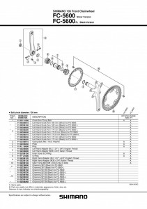PLACUTA DE SIGURANTA BRAT STANGA SHIMANO FC-5600