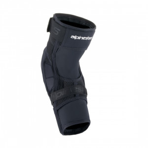 Protectii Genunchi Alpinestars A-Impact Plasma Elite Shield Knee Protector Black White S - Img 3