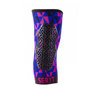 Protectii genunchi Seryt Arlecchino Pink Blue L/XL - Img 2