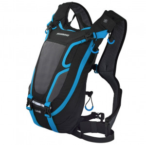 RUCSAC SHIMANO UNZEN 4 ENDURO RACEPACK 4L BLACK/LIGHTNING BLUE (16)
