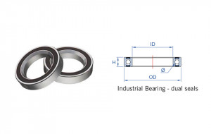 Rulment cuvete FSA IND 1"1/8 (lower PIG DH HS) MR0