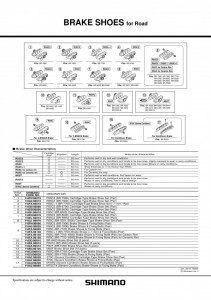 SABOTI DE FRANA SHIMANO R55C PT. JANTA CERAMIC 2 PER. - Img 2