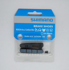SABOTI DE FRANA SHIMANO R55C4-A REZERVE PT. CARBON 1 PER.