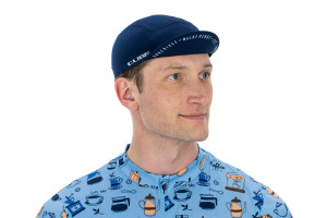 SAPCA CUBE RACE CAP BLACKLINE dark blue - Img 2