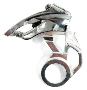 SCHIMBATOR FATA SHIMANO ALIVIO FD-MC18-E TRIPLU PT. 8 VIT. PE SPATE TRAGERE DE SUS E-TYPE 31.8MM UNGHI CS 66-69 CL 47.5/50MM VRAC