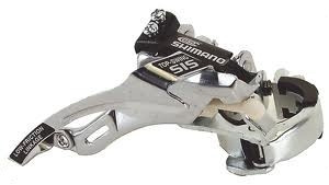 SCHIMBATOR FATA SHIMANO C-SERIES FD-C050 TRAGERE DUBLA COLIER 34.9MM (CU ADAPTOR 31.8MM & 28.6MM) PT. 42T UNGHI CS 66-69 AMBALAT IND.