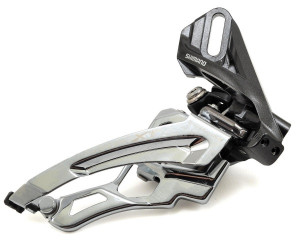 SCHIMBATOR FATA SHIMANO DEORE XT FD-M8000-D TRIPLU PT. 11 VIT. PE SPATE PRINDERE DIRECT MOUNT SIDE SWING TRAGERE PRIN FATA UNGHI CS 66-69 AMBALAT IND.