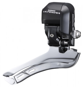 SCHIMBATOR FATA SHIMANO ULTEGRA DI2 FD-6870-F DUBLU PT. 11 VIT. PE SPATE BRAZED-ON VRAC