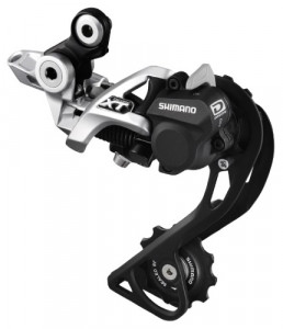 SCHIMBATOR SPATE SHIMANO DEORE XT RD-M786-GS 10 VIT. TOP-NORMAL SHADOW PLUS PRINDERE DIRECTA (COMPATIBIL DIRECT MOUNT) ARGINTIU AMBALAT IND.