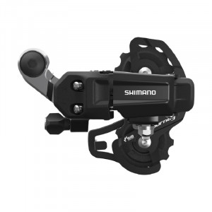 SCHIMBATOR SPATE SHIMANO TOURNEY RD-TY200 6/7 VIT. PRINDERE PE AX (BMX-TRACK) NEGRU AMBALAT IND.