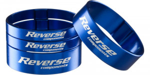 Set distantiere Reverse Ultra-Light 1.1/8 aluminiu Albastre - Img 2
