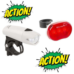 Set Far si Stop SMART "POLARIS" 3 Leduri ALB - Img 2