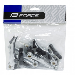 Set frane v-brake fata+spate Force Al Silver - Img 2