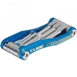 SET SCULE (MULTI TOOL) CUBE CUBETOOL 7IN1 ALBASTRU/CROM