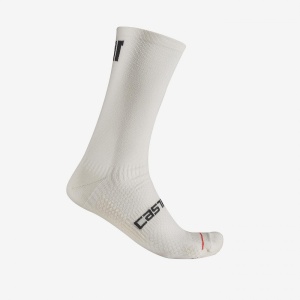 Sosete Castelli Como 20 Thermal Albe L/XL 40-43