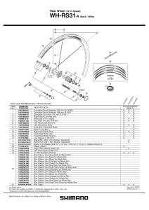 SPITA SHIMANO WH-RS31-R DREAPTA 298MM