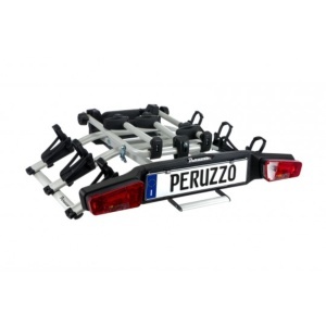 Suport biciclete Peruzzo Zephyr 713/3E cu prindere pe carligul de remorcare - pentru 3 biciclete electrice - Img 4