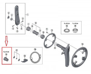 TL-FC40 CHEIE SHIMANO PT. MONTAT/DEMONTAT FC-R9100-P - Img 2