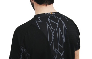 Tricou alergare FUNKIER Cassoti - Negru/Gri M - Img 6