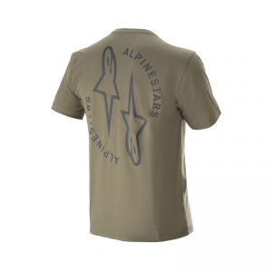 Tricou Alpinestars Vert Tech SS Olive M - Img 4
