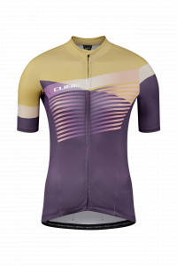 TRICOU CICLISM CUBE TEAMLINE WS JERSEY S/S VIOLET SAND S (36)