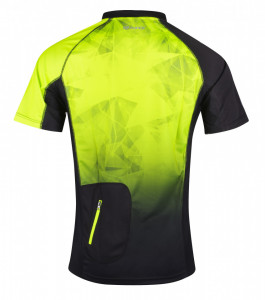 Tricou ciclism Force MTB Core, fluo/negru, XS - Img 3