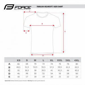 Tricou ciclism Force MTB X5, albastru/rosu, S - Img 3