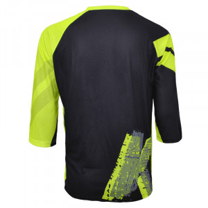 Tricou Ciclism FUNKIER Dolomiti Enduro - Negru/Galben L - Img 3
